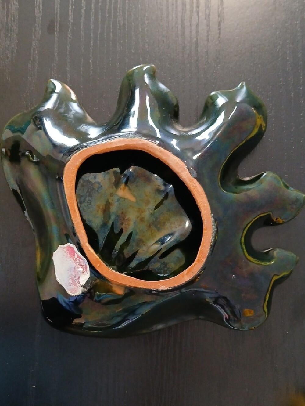 💕Royal Canadian Art Pottery Leaf Decorative Dish - Picture 7 of 8